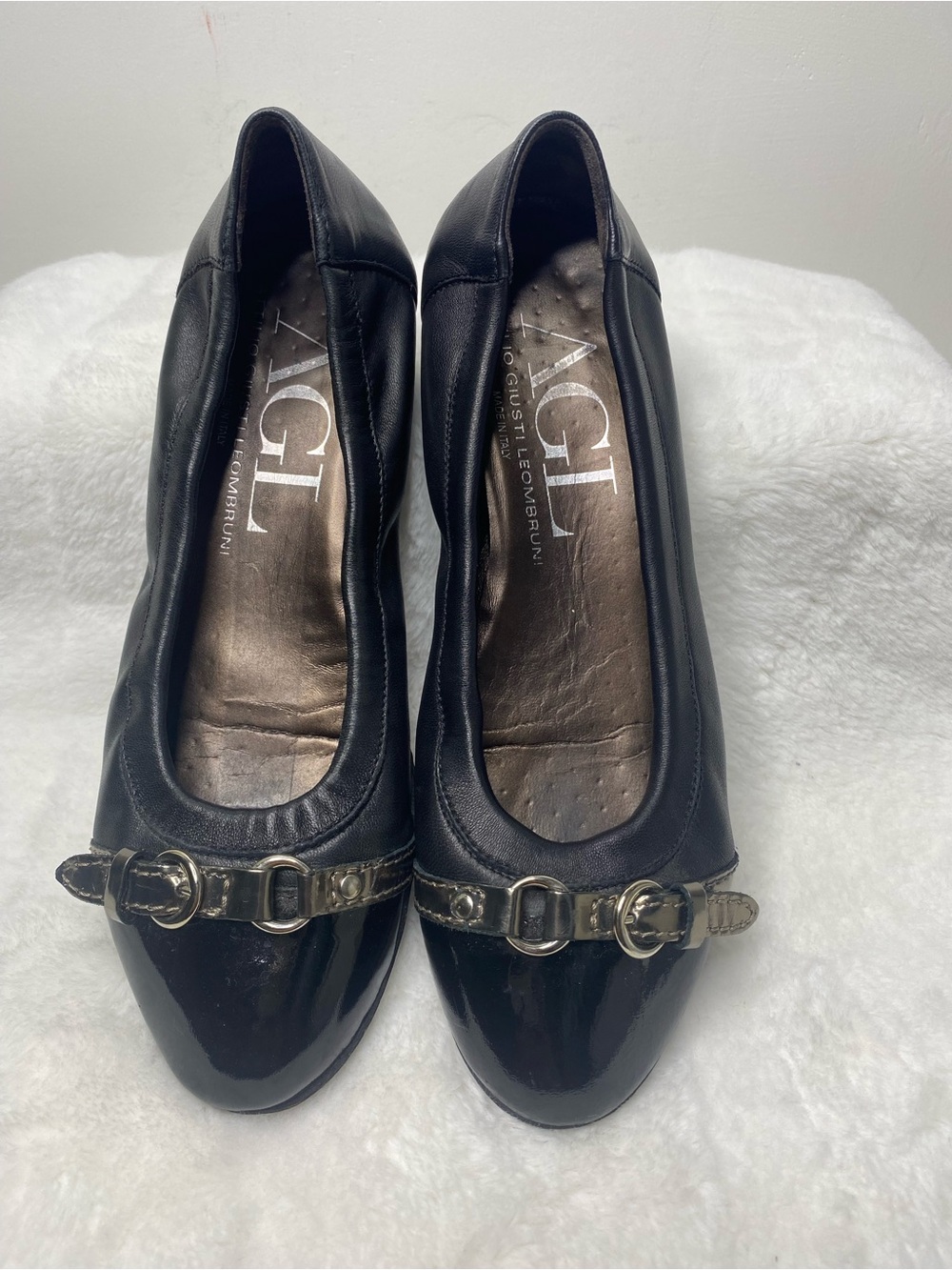 AGL Monika Cap Toe Ballet Flat Size 37